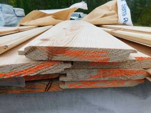 1 x 6 Ponderosa Pine #3 Tongue & Groove - 2106 Linear Feet