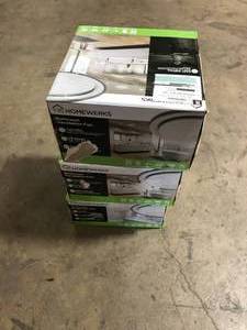 lot 2 image: Lot of 2 Homewerks Bathroom Ventilation Fan Customer Returns See Pictures