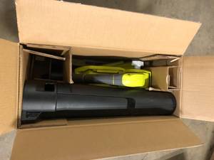 lot 27 image: RYOBI 40V 120 MPH 450 CFM Cordless Battery Variable-Speed Jet-Fan Blower (Tool-Only)  Customer  Returns See Pictures
