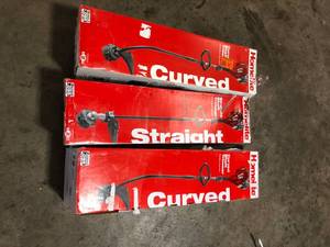 lot 40 image: Lot of 3 Homelite 2-Stroke 26 cc Curved Shaft Gas Trimmer Customer  Returns See Pictures