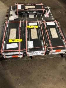 lot 47 image: Pallet of Assorted Mixed Wooden Flooring Various Models and Conditions (8 Boxes) Customer Returns See Pictures