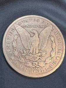 1891-CC US MORGAN SILVER DOLLAR