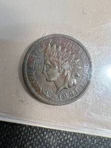 1891 US INDIAN HEAD CENT