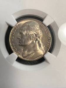 1941-D US JEFFERSON NICKEL NGC MS66