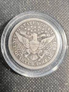 1912-S US BARBER QUARTER IN AIRTITE