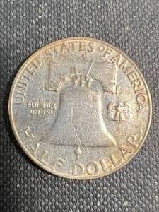 1959-D US FRANKLIN HALF DOLLAR