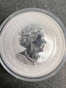 1 TROY OZ .999 FINE SILVER 2020 MOUSE ROUND
