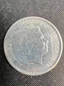 1 TROY OZ .999 FINE SILVER 2014 BRITTANIA ROUND