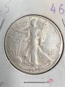 1946-S US WALKING LIBERTY HALF DOLLAR