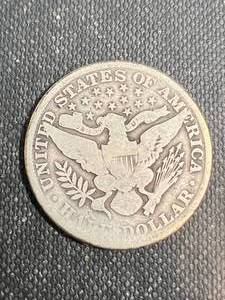 1911 US BARBER HALF DOLLAR