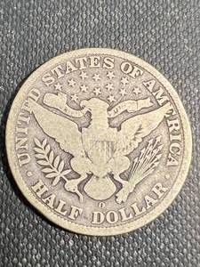 1906-O US BARBER HALF DOLLAR