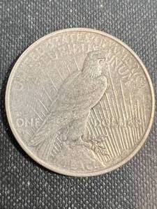 1934-D US SILVER PEACE DOLLAR