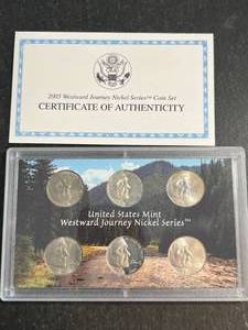 2005 WESTWARD JOURNEY NICKEL SERIES COIN SET