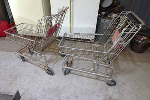 lot 294 image: 2 Shopping Carts