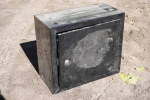 lot 244 image: Metal Tool Cabinet