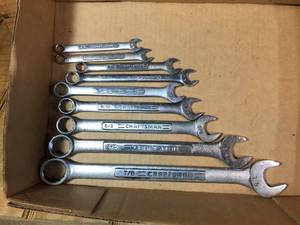 lot 6 image: Craftsman SAE Combination WrenchesSet