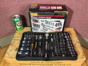 lot 8 image: Stanley Professional 50 pc Socket Tool Set