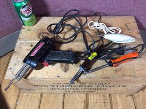 lot 16 image: Variety Solder SticksGun - Weller - ORYX