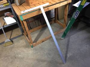 lot 27 image: Wal-Board 48 Drywall T-Square 316