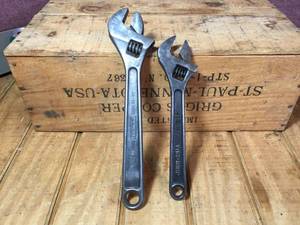 lot 34 image: WilliamsVise - Grip Adjustable Wrenches