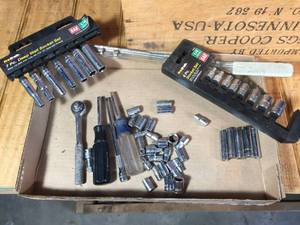 lot 43 image: Group 14 Dr Sockets - Ratchets