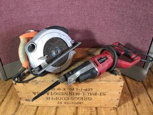 lot 45 image: Reciprocating and Circular Saws