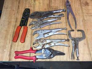 lot 108 image: Vise Grips - Pliers - Cutters