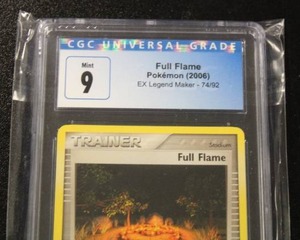 2006 EX Legend Maker Full Flame 7492 CGC 9