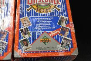 1992 Upper Deck Baseball Factory Sealed Low Series Hobby Box Lot  4 Boxes