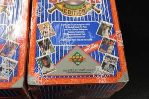 1992 Upper Deck Baseball Factory Sealed Low Series Hobby Box Lot  4 Boxes