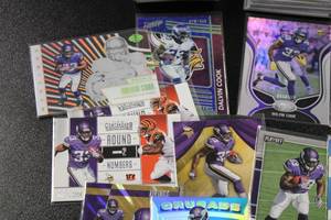Minnesota Vikings Dalvin Cook Collection  75 Cards w 11 Rookie Cards