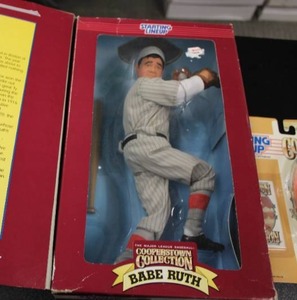 1994 Starting Lineup Babe Ruth & 1996 Starting Lineup 12 Babe Ruth