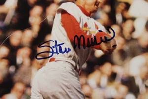Stan Musial 8x10 Autographed Photo