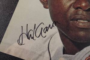 Hank Aaron 8x10 Magazine Cutout Photo
