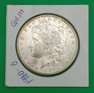 1900 Morgan Silver Dollar