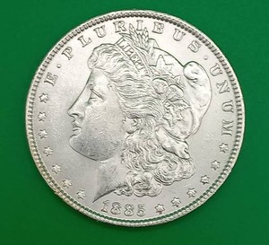 1885 Morgan Silver Dollar