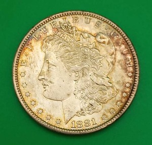 1881 Morgan Silver Dollar