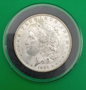 1884 Morgan Silver Dollar