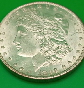 1896 Morgan Silver Dollar