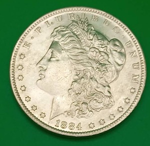 1884 Morgan Silver Dollar