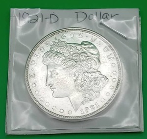 1921 Morgan Silver Dollar