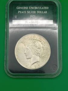 1923 Peace Silver Dollar