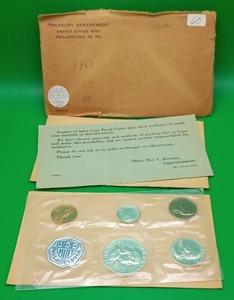 Proof Set of Coins from 1960