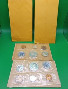 Two Sets of Proof Coins from 1962