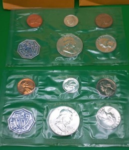 Two Sets of Proof Coins from 1963