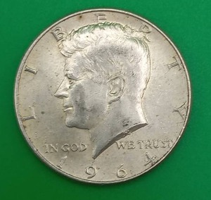 1964 JFK Silver Half Dollar