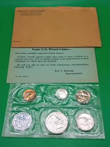 Proof Set of Coins from 1959