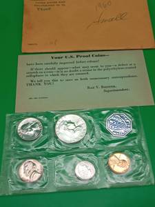 Proof Set of Coins from 1960