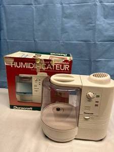 lot 55 image: Duracraft Natural Warm Moisture Humidificateur Humidifier - Good Working Condition