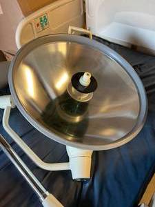 lot 52 image: Ceiling Mount Surgical Light - Recently Removed From Working Environment